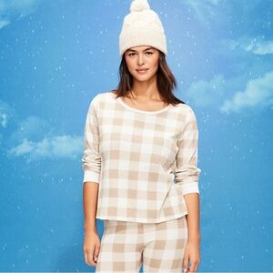 🌾 NWT Old Navy Lightweight Waffle Scoop Neck Pajama Flannel, 2X